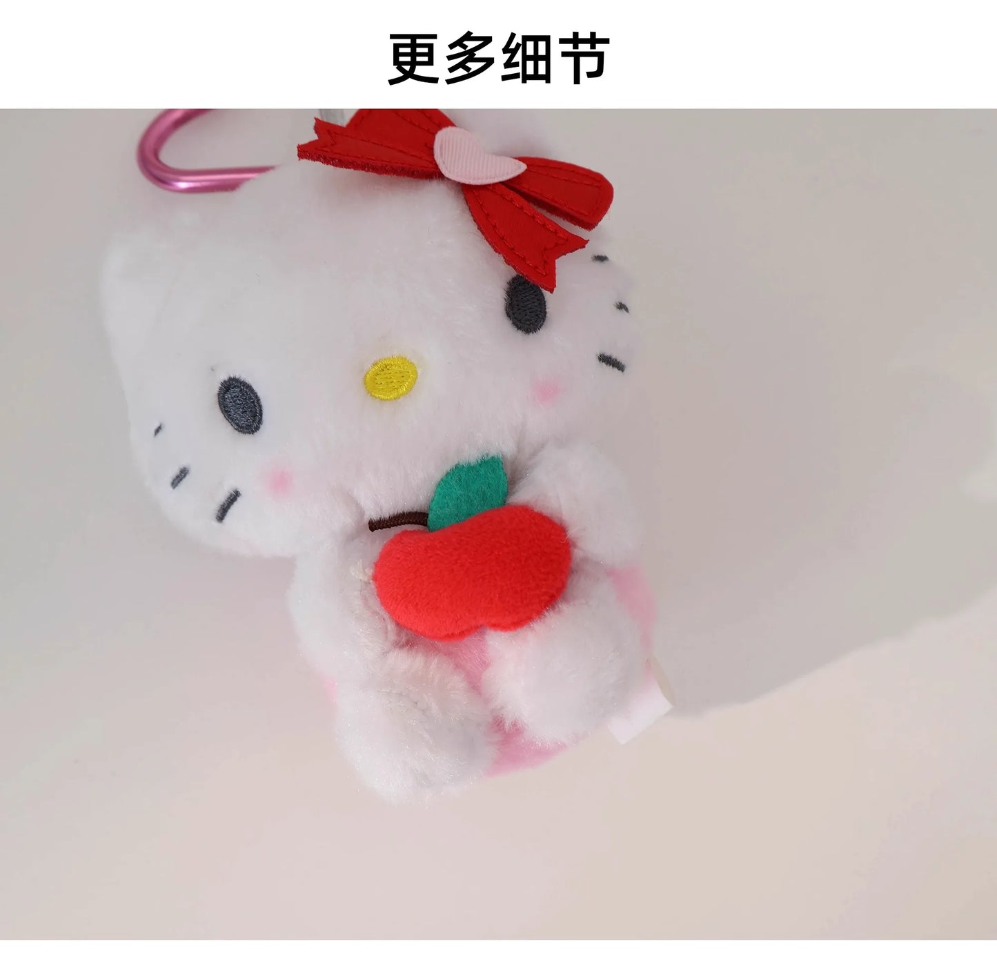 Sanrio Hello Kitty Kuromi Melody Cinnamoroll Stuffed Toys Pendant Cute Plush Toys Keyring Anime Keychain Birthday Christmas Gift