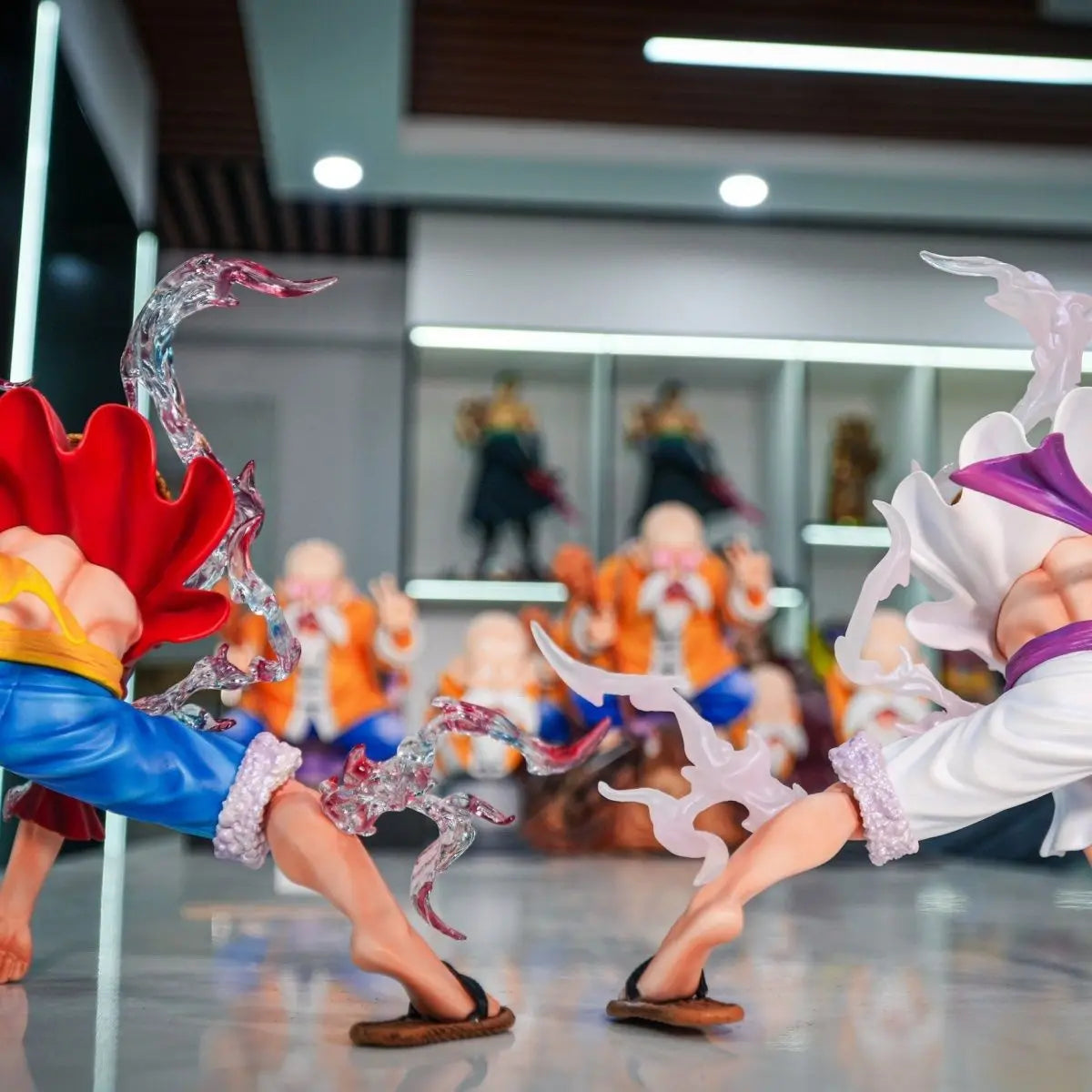 2025 19cm Anime One Piece Luffy Figure Nika Gear Fifth Second Demon Awakening Statue Pvc Action Figurine Collection Model Toys