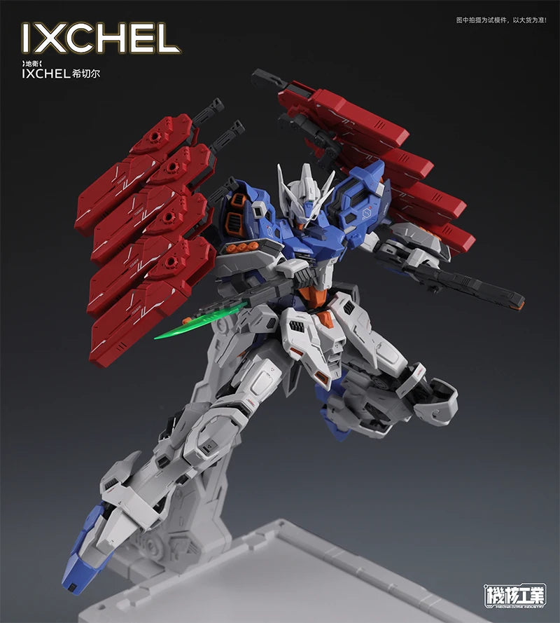 In Stock Mecha Core Industry IXCHEL MG 1/100 MOON Assembly Model Kit Toy Action Fiugures Robot Plastic Model Kits Gifts