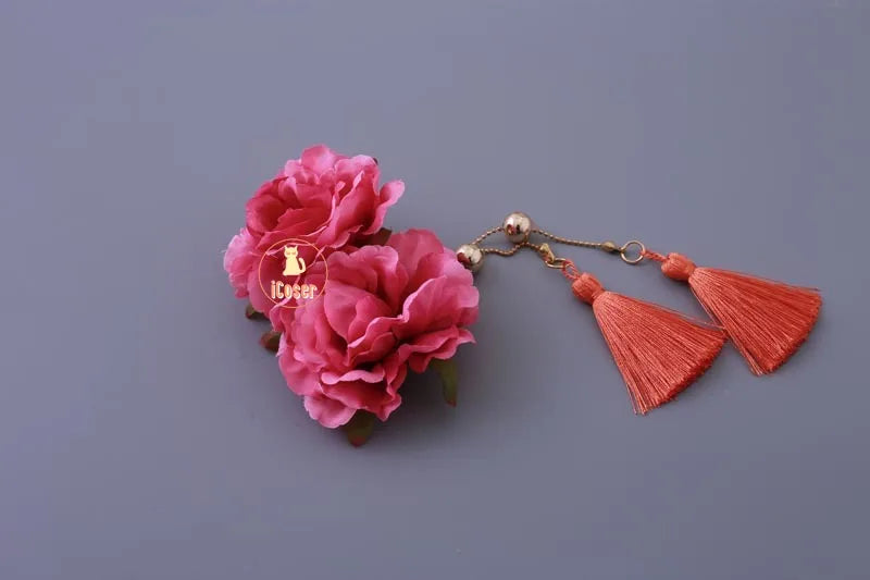 Anime The Apothecary Diaries Maomao Cosplay Costume Courtesan Outfit Dress Earrings Headwear Halloween Party Women Girls iCoser