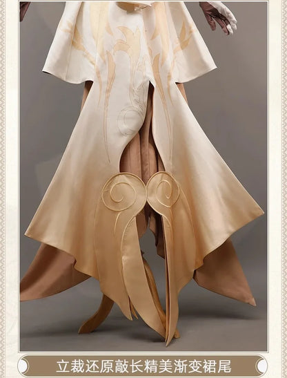 Honkai Star Rail Aglaea Memosprite Cosplay Costume Tailor Dress Summon Amphoreus The Goldweaver Halloween Party for Women Props