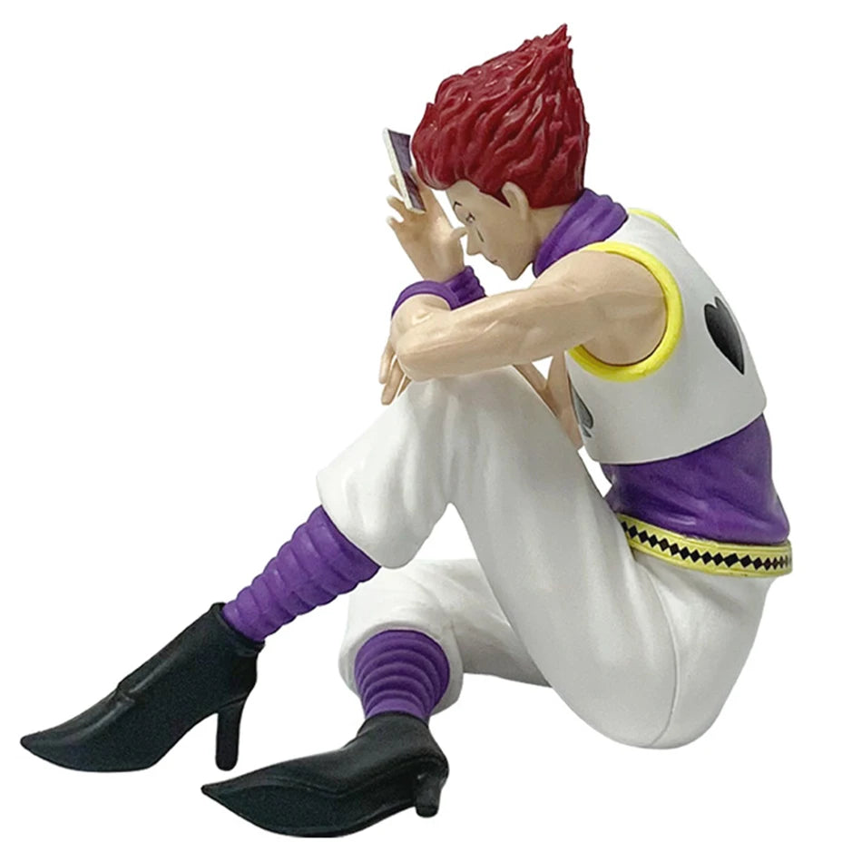 11cm Hunter x Hunter Chrollo Lucilfer Anime Figure Hisoka Action Figure Killua Zoldyck Kurapika Figurine Collectible Model T