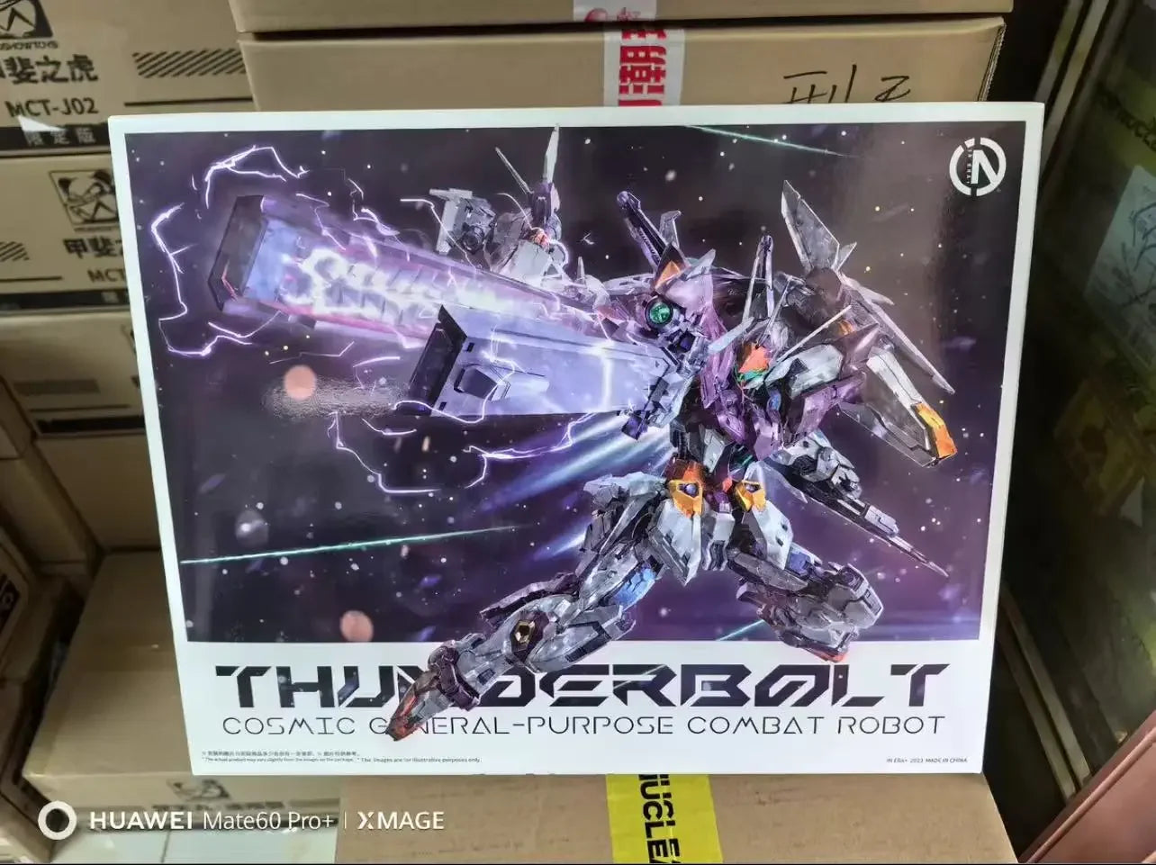 Thunder Rmd 1/100 Action Figure Infinite Dimensional Mech Model Anime Collection Desk Decor Toy - with box