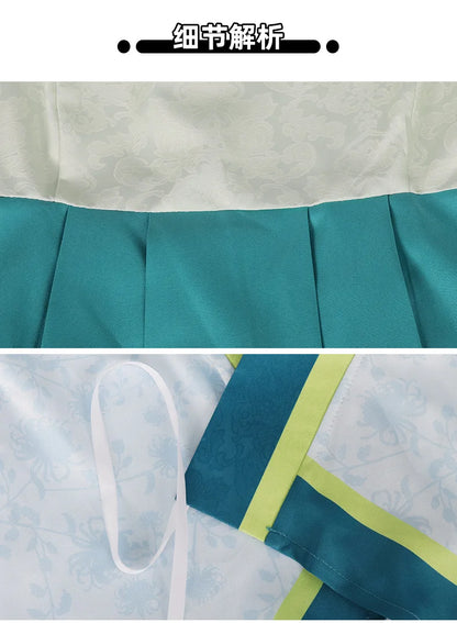 Anime The Apothecary Diaries Maomao Cosplay Costume La Clan Princess Dress Earrings Western Capital Banquet Halloween Women Girl