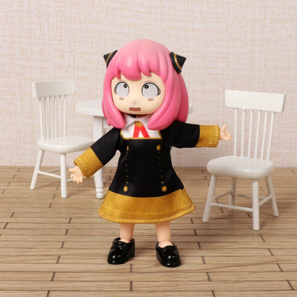 Anime Figure SPY×FAMILY Yor Forger Yor Briar PVC Action Figure Thorn Princess Cartoon Toys for Children 10cm Collector Ob11