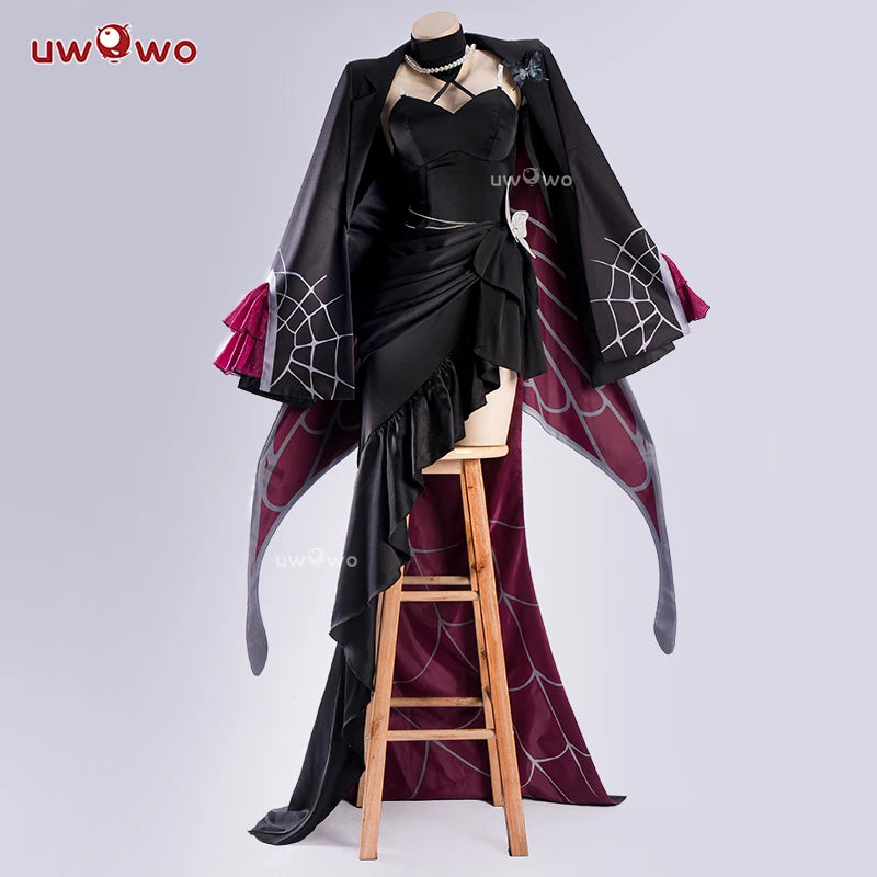 IN STOCK UWOWO Kafka Cosplay Game Honkai Star Rail Fanart Kafka Gown Cosplay Costume Halloween Costume