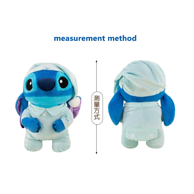 33/90cm Lilo and Stitch Plush Toy Disney Cartoon Anime Stuffed Kawaii Pajamas Pillow Stich Doll Plushie Kids Birthday Xmas Gifts