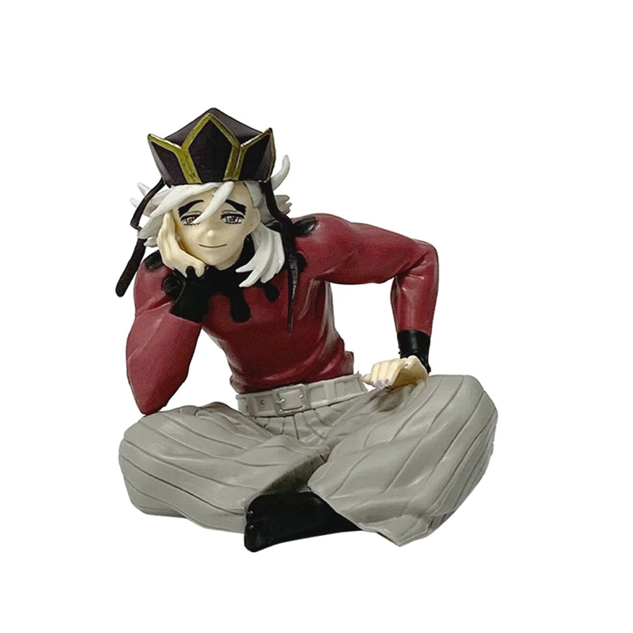 8.5cm Kimetsu no Yaiba Douma Upper Two PVC Anime Action Figure Collectible Model Toy - No Box