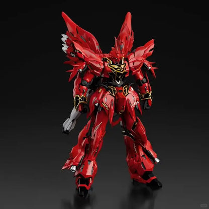 In Stock Comet Model 1/100 Mg The Red/White Comet Msn-06s Sinanju Gk Sytle Assembly Model Kit Plastic Model Action Figure Toy