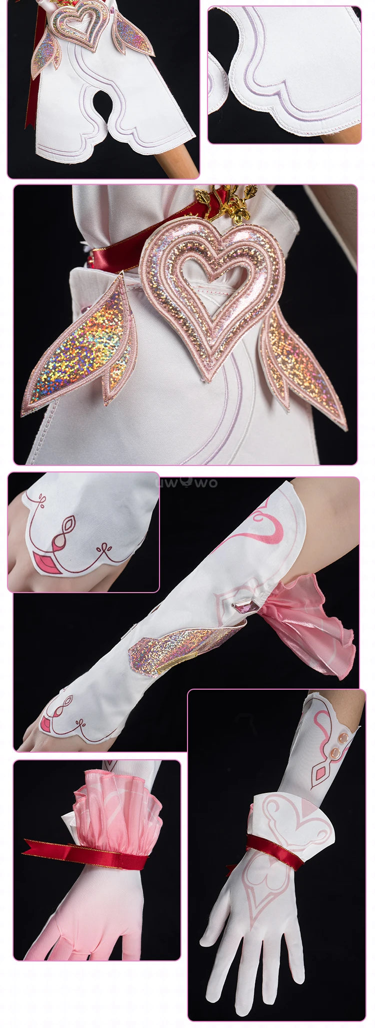 PRE SALE UWOWO Elysia Cosplay Game Honkai Impact 3: Elysia New Battlesuit "Hi♪ Love Elf" Cosplay Costume Halloween Costume