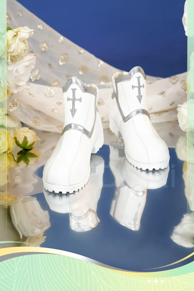 IN STOCK Yuuki Asuna Asada Shino Shoes Anime Sword Art Online Cosplay DokiDoki-SR Women Yuuki Asuna Undine Healer SAO Cosplay