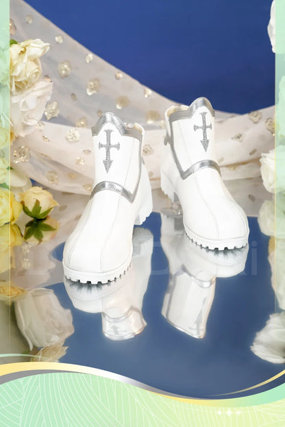 IN STOCK Yuuki Asuna Asada Shino Shoes Anime Sword Art Online Cosplay DokiDoki-SR Women Yuuki Asuna Undine Healer SAO Cosplay