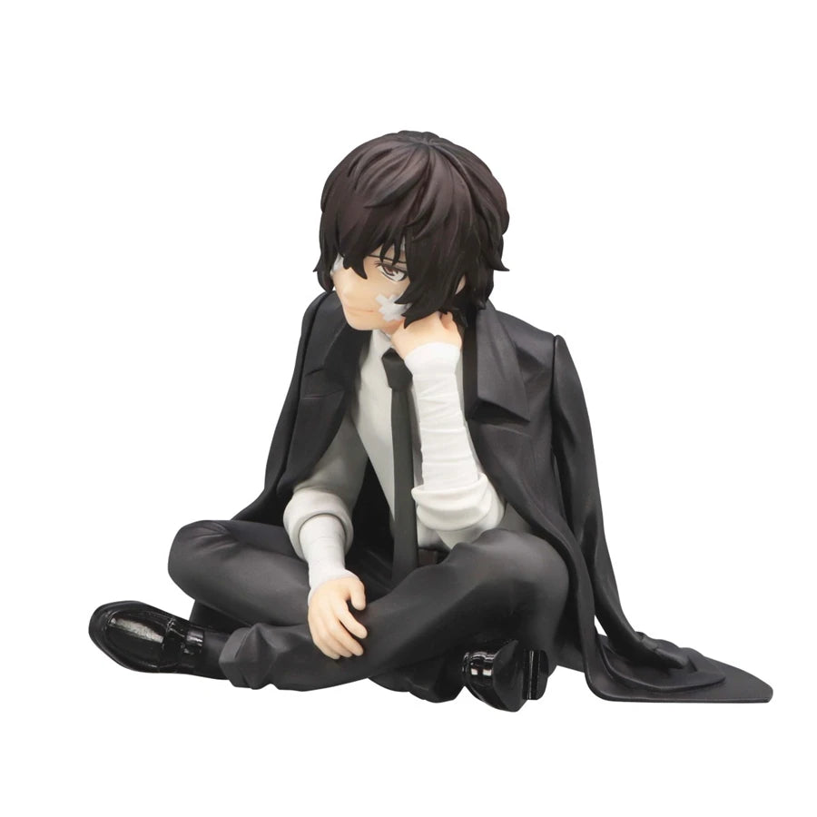 8cm Bungo Stray Dogs Anime Figure Noodle Stopper Dazai Osamu Action Figure Nakahara Chuya Figurine Collection Model Doll Toys