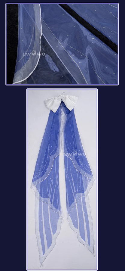 PRE SALE UWOWO Columbina Cosplay Game Genshin Impact Columbina 'Damselette' Snezhnaya Cosplay Costume Halloween Costume