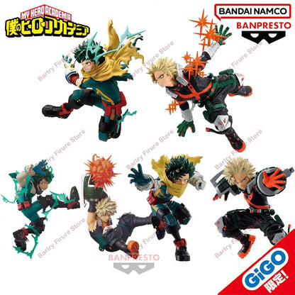Bandai Banpresto My Hero Academia Izuku Midoriya Katsuki Bakugo 9-13cm PVC Model