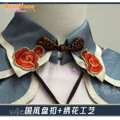 Eiden Ink Dyed Zombie Immortal Costume Adult Polyester Set