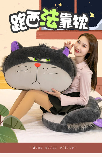 Disney Lucifer Cat Figure Doll Cartoon Anime Plush Toy Netflix Cinderella Villain Cat Doll Birthday Girls Disney Gift Plush Toy