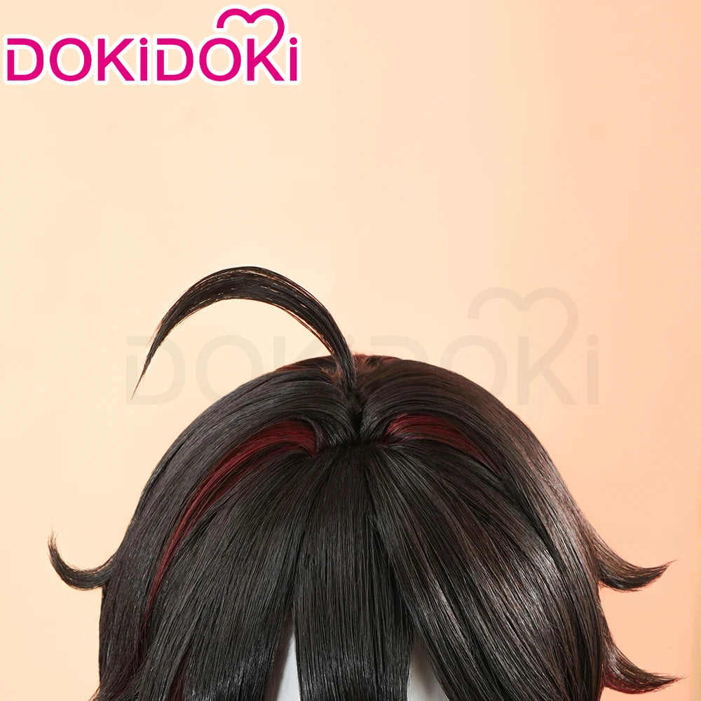 IN STOCK GaMing Wig Game Genshin Impact DokiDoki Men Hair Cosplay Hair Heat Resistant Synthetic Free Wig Cap