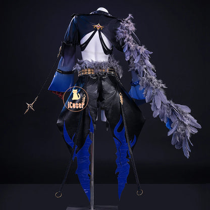 Wuthering Waves Galbrena Cosplay Costume Wig Uniform Outfit Jacket Carnival Halloween Party for Women Girls Role Play Cos Props