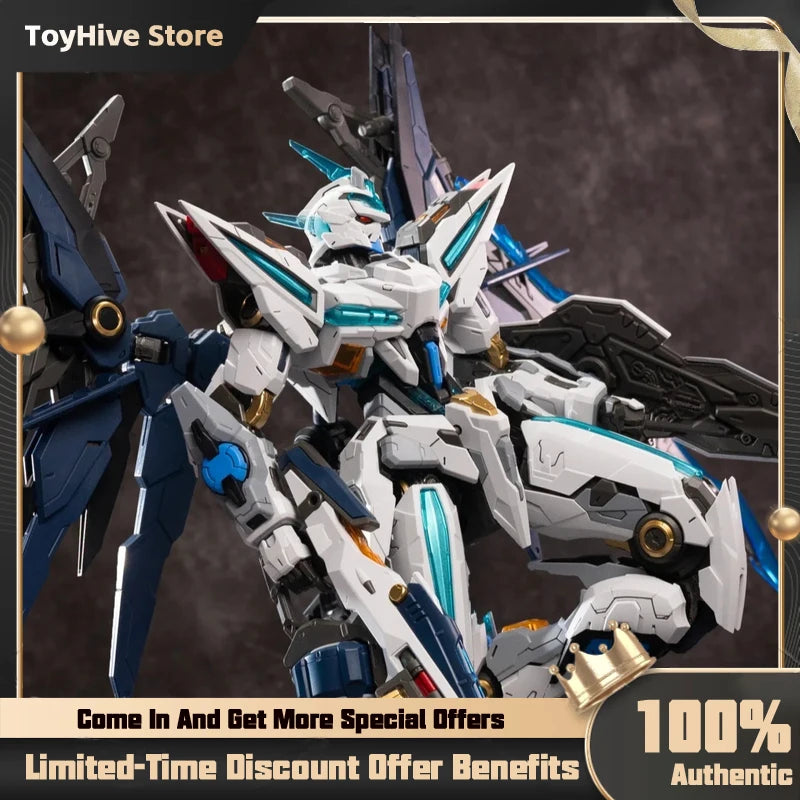 【In Stock】 100% Genuine MOTOR NUCLEAR MNP-CR01 HUANCI 22CM Assembling Movable Model Toys Alloy Skeleton Mecha Figurine Toy Gifts