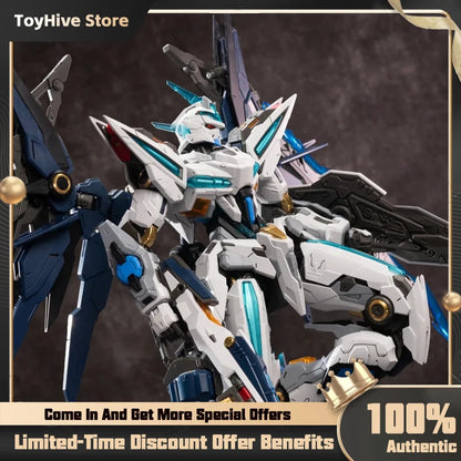 【In Stock】 100% Genuine MOTOR NUCLEAR MNP-CR01 HUANCI 22CM Assembling Movable Model Toys Alloy Skeleton Mecha Figurine Toy Gifts