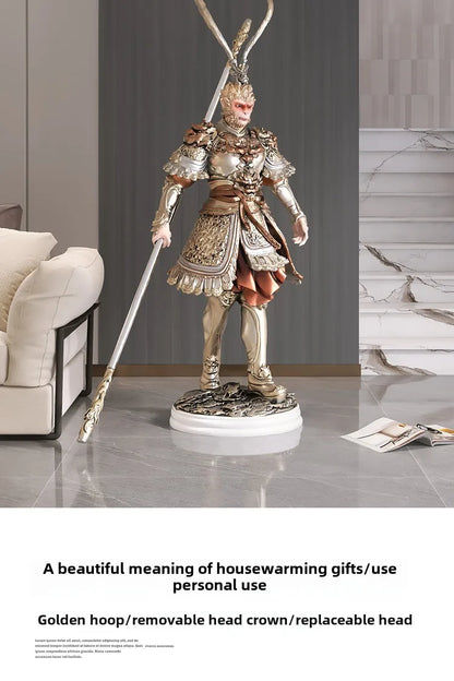 93cm Anime Monkey Figure SonGoku Garage Kit Resin Material Figurine Action Figures Model Children Toy Gift Collectible Figurines