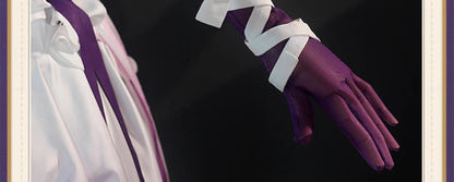 Honkai Star Rail Castorice Cosplay Costume Wig Dress Headwear Earrings Butterfly Props Halloween Party for Women Girls Carnival