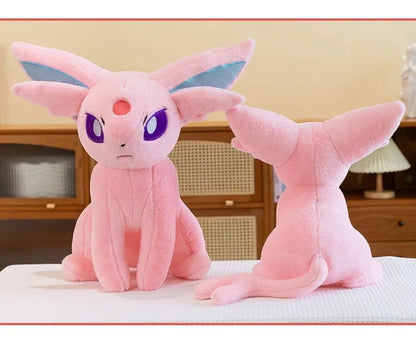 40/55/70cm Big Size Pokémon Espeon Plushies Kawaii Cartoon Anime Ornament Peluche Comfortable Soft Doll Children's Toy Gifts