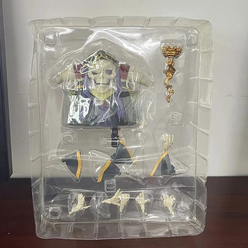 10cm #642 Albedo Anime Figure OverLord #631 Ainz Ooal Gown Action Figure Sexy Girl Figurine PVC Collection Model Doll Toys