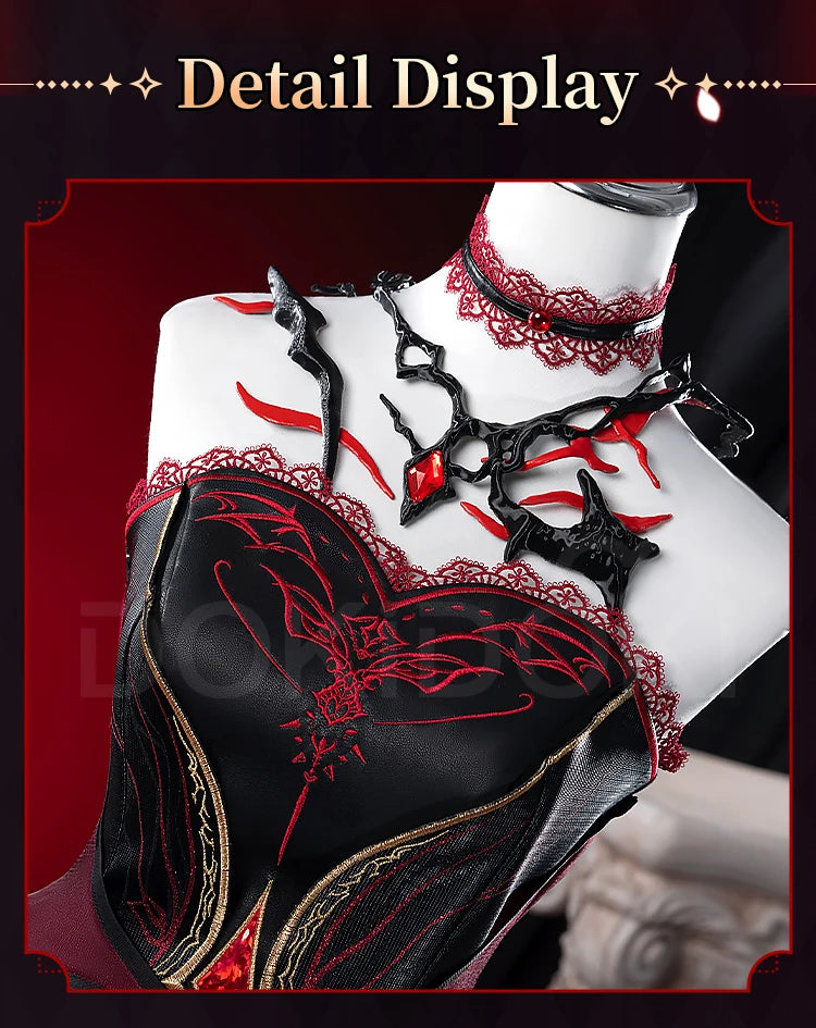 IN STOCK Abyss Lord Heroine Cosplay Costume Game Love and Deepspace【S-2XL】DokiDoki-R Women Qinche Sylus Halloween Plus Size