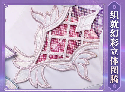 Honkai Star Rail Cyrene Cosplay Costume Wig Dress Headwear New Skin Outfit Elysia Amphoreus Halloween Party Women Girls Props