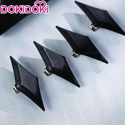 IN STOCK Varka Durin Rerir Wig Game Genshin Impact Song of the Welkin Moon DokiDoki Knights of Favonius Varka Wig Halloween Horn