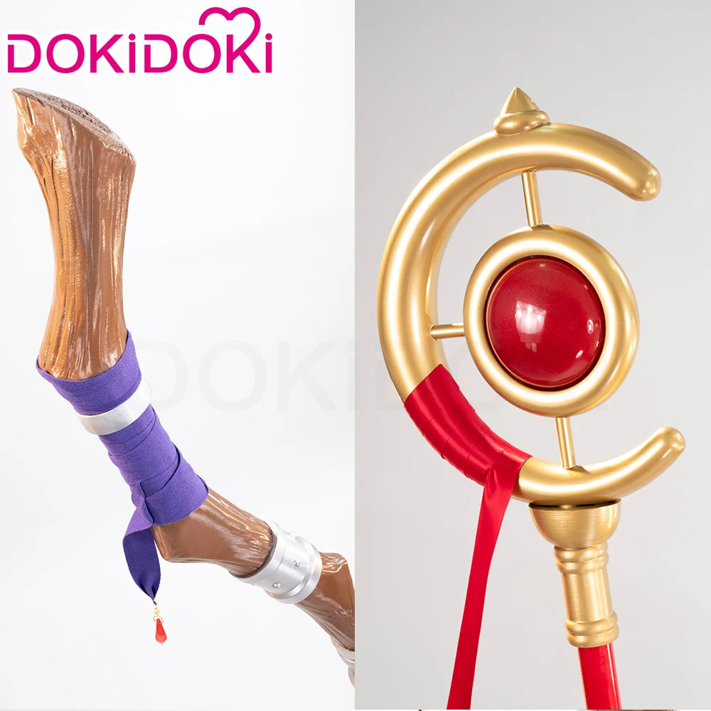 Frieren Fern Ubel Stark Cosplay Props Anime Frieren: Beyond Journey's End DokiDoki Mace 160cm Fern Frieren Prop Detachable