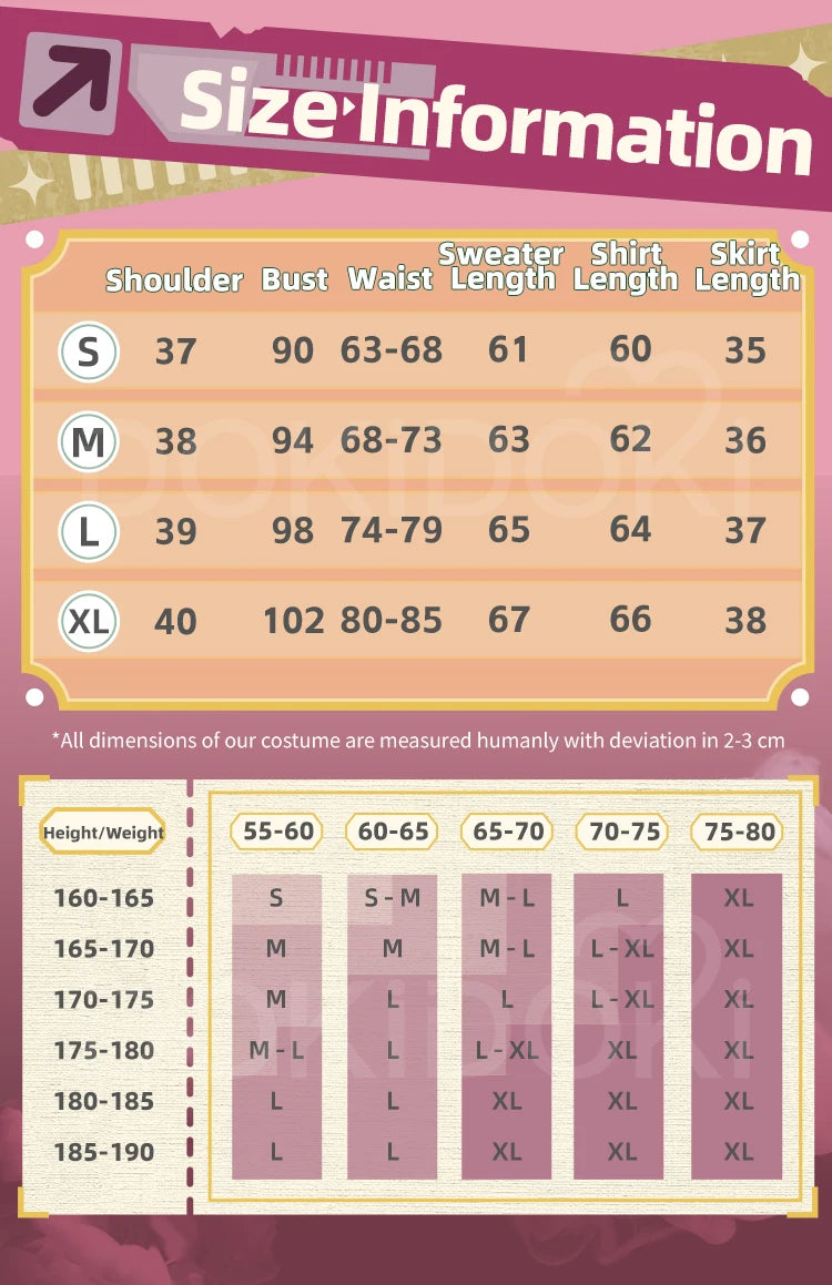 IN STOCK Ayase Momo Cosplay Costume Anime Dandadan DokiDoki-SR Women Uniform JK DAN DA DAN Momo Ayase Okarun Costume Halloween