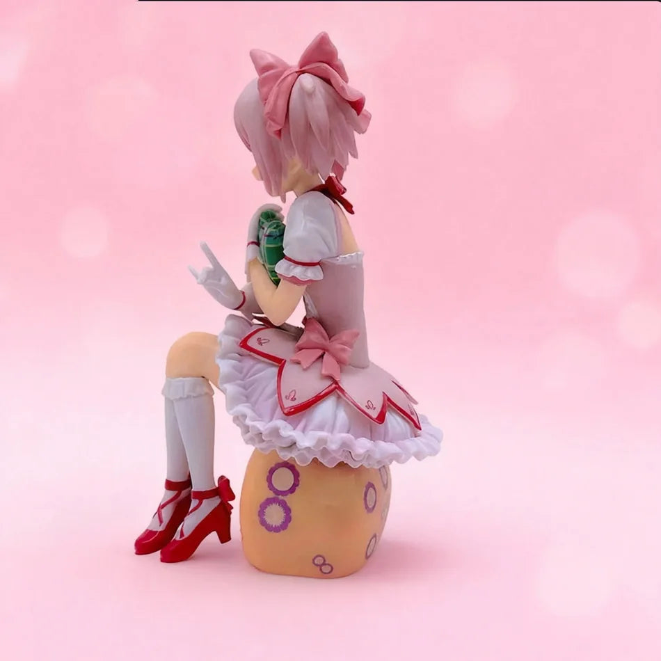 New Arrival Magical Girl Madoka Anime Movie Merch | Cute Noodle Stopper - Collectible Series Figurine, Desktop Decoration