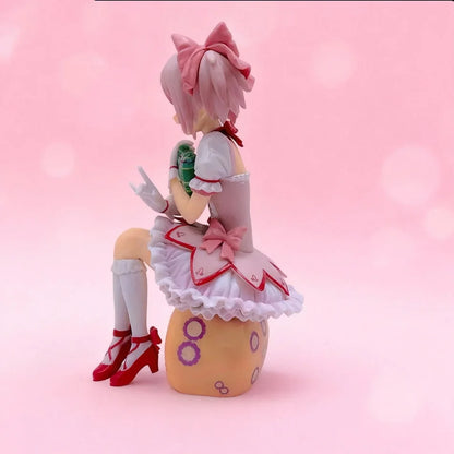 New Arrival Magical Girl Madoka Anime Movie Merch | Cute Noodle Stopper - Collectible Series Figurine, Desktop Decoration