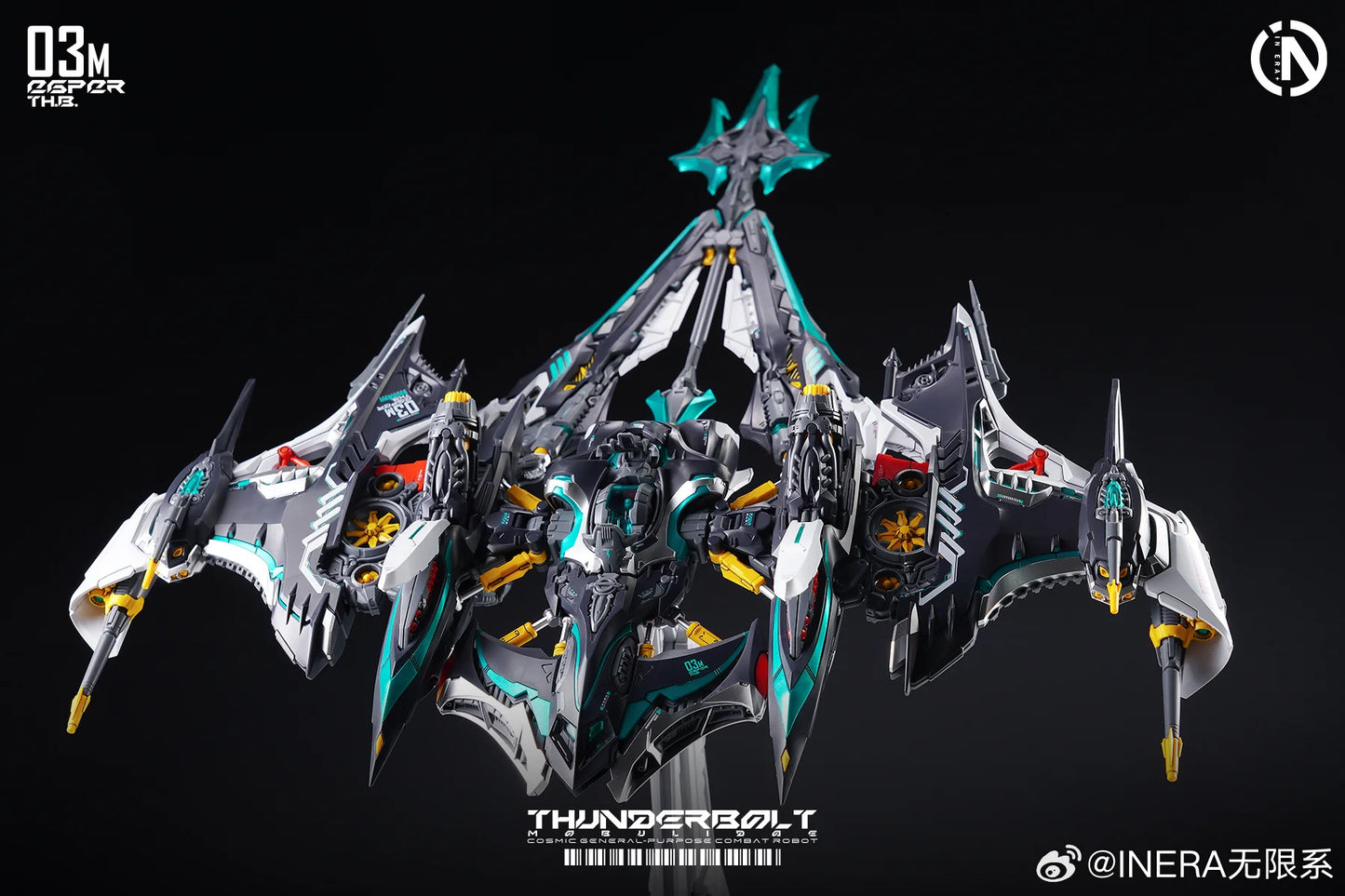 MG 1/100 Original IN ERA + MG THUNDERBOLT Mobulidae Ver Special Color RMD Assembly Model Kit Action Figures Plasitc Model Toy