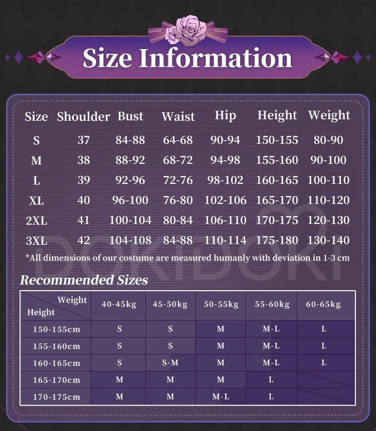 IN STOCK Nikki Cosplay Costume Game Infinity Nikki【S-3XL】DokiDoki-R Women Cute Lolita Dress Floral Memory Plus Size