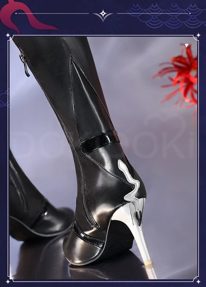 Acheron Cosplay Shoes Game Honkai: Star Rail Cosplay DokiDoki-SR Honkai Female Cosplay Acheron Shoes Boots