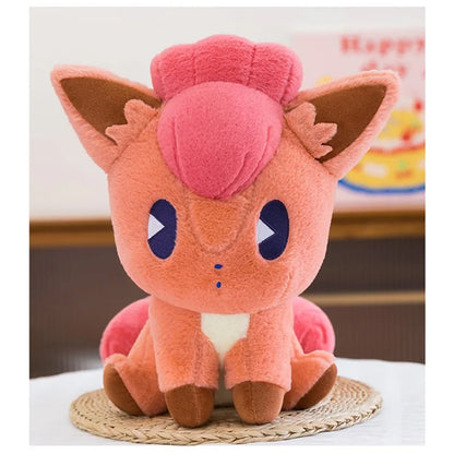 35/45/65CM Big Size Pokemon Vulpix Plushies Cartoon Anime Peluche Stuffed Animal Comfortable Soft Doll Kawaii Ornament Gifts