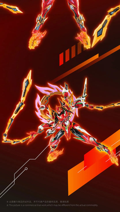 In Stock Motor Nuclear Model NEZHA MG 1/100 MNP-XH04 Ne Zha Assembly Model Kit Action Figures Alloy Skeleton Plastic Model Toys