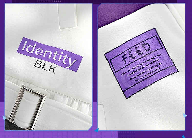 Tracy Reznik Mechanic Cosplay Costume Game Identity V DokiDoki-SR Phantom Girl Lock Core BLK Tracy Women Dress Cosplay