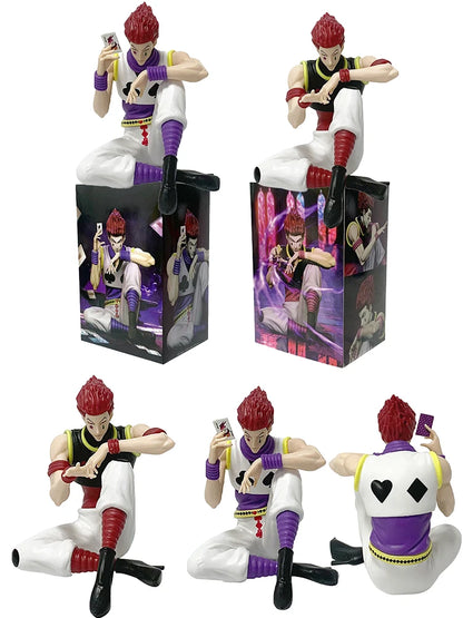 11cm Hunter x Hunter Chrollo Lucilfer Anime Figure Hisoka Action Figure Killua Zoldyck Kurapika Figurine Collectible Model T
