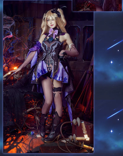 UWOWO Game Genshin Impact Fischl Cosplay Shoes Cosplay Boots Prinzessin der Verurteilung Costume Accessories Foots