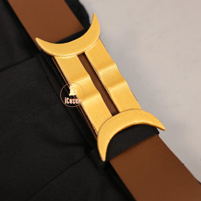 Anime Gnosia Yuri Cosplay Costume Wig Green Jacket Uniform Carnival Halloween Party for Women Men Girls Role Play Outfit Props