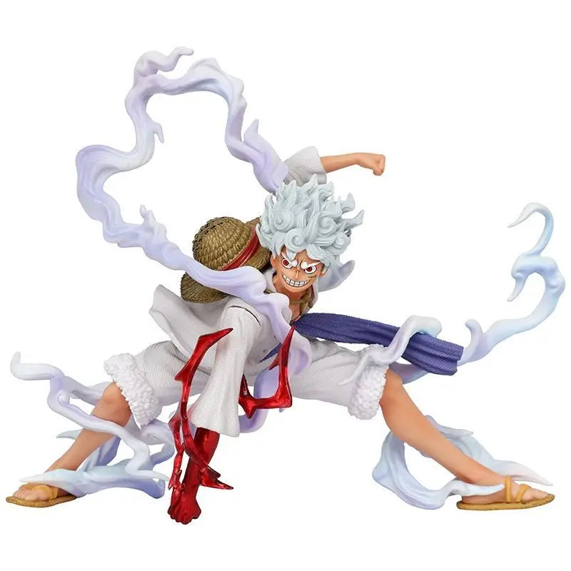 New One Piece Luffy Anime Figure Nika Luffy Jt Gear Second Action Figurine Straw Hat Statue 2 Colors Pvc Model Collect Toy Gifts