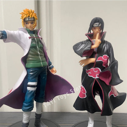 New Naruto Anime Figure Shippuden Model Uchiha Itachi Sasuke Pain Kakashi Action Figure Dolls Decorations PVC Toy Gift