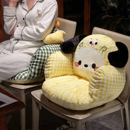 Comfortable Seat Cushion Kuromi My Melody Sitting Cushion For Chair Bay Window Japanese Style Cartoon Back Cushion Soft Comfort