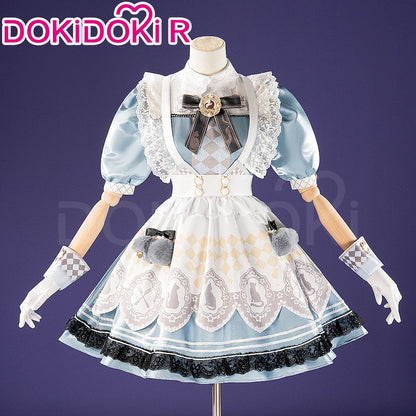 IN STOCK Nikki Cosplay Costume Game Infinity Nikki【S-3XL】DokiDoki-R Women Cute Lolita Dress Floral Memory Plus Size