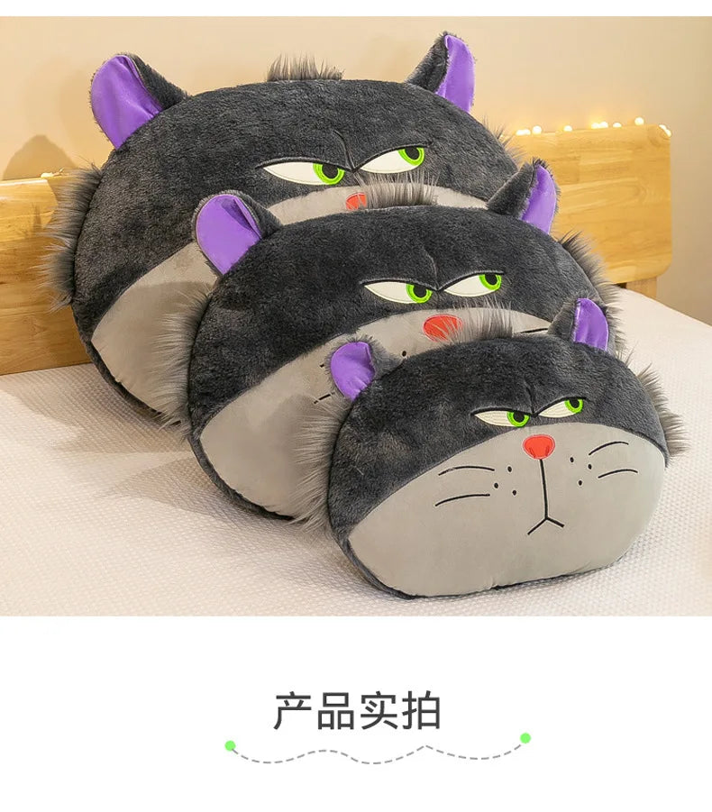 Disney Lucifer Cat Figure Doll Cartoon Anime Plush Toy Netflix Cinderella Villain Cat Doll Birthday Girls Disney Gift Plush Toy
